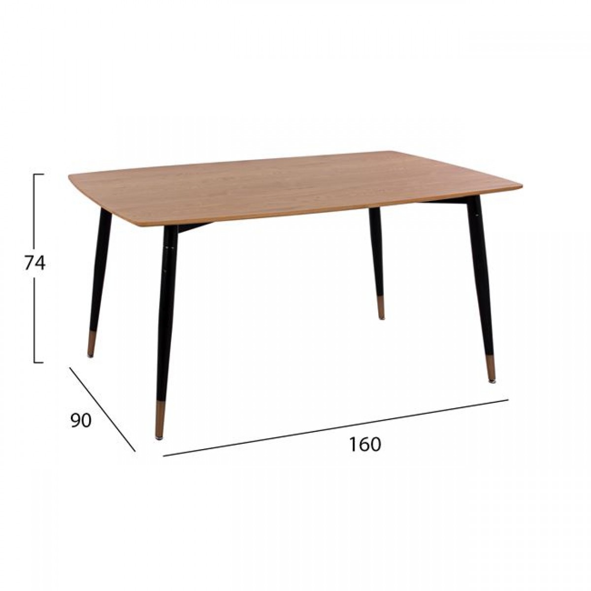 ΣΕΤ ΤΡΑΠΕΖΑΡΙΑΣ HM11180 5ΤΜΧ ΤΡΑΠΕΖΙ ΜΕ ΦΥΣΙΚΗ ΕΠΙΦΑΝΕΙΑ & ΚΑΡΕΚΛΕΣ ΜΕ ΜΠΛΕ ΒΕΛΟΥΔΟ
