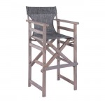 ΣΚΑΜΠΟ ΜΠΑΡ ΣΚΗΝΟΘΕΤΗ ΓΚΡΙ ΕΜΠΟΤΙΣΜΟΣ ΛΗΜΝΟΣ ΜΕ ΓΚΡΙ TEXTLINE HM10560.10 58x55,5x117 cm.