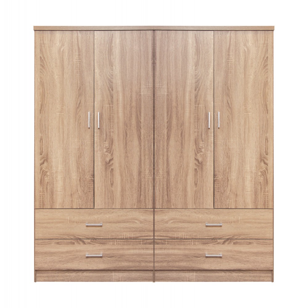 ΣΕΤ 2 ΤΜΧ ΝΤΟΥΛΑΠΑ 4ΦΥΛΛΗ ΜΕ 4 ΣΥΡΤΑΡΙΑ SONAMA 160X42X181 HM11349.02