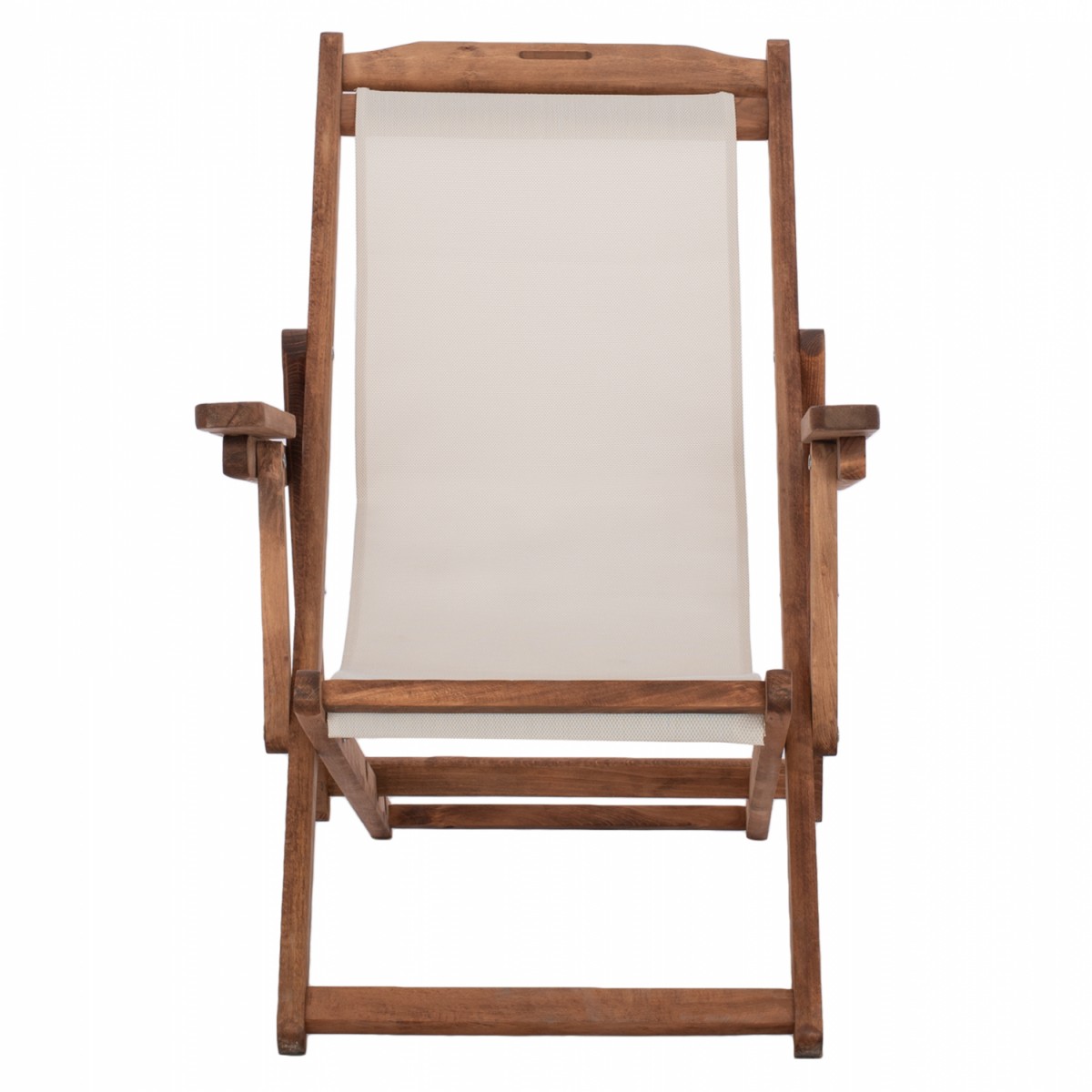 ΣΕΖΛΟΝΓΚ ΛΗΜΝΟΣ ΜΕ ΜΠΡΑΤΣΑ ΕΜΠ/ΣΜΟΣ ΚΑΡΥΔΙ ΜΕ PVC 2Χ1 ΕΚΡΟΥ HM11433.01 62,5x97x105εκ.