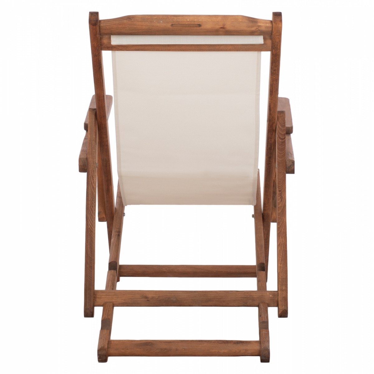 ΣΕΖΛΟΝΓΚ ΛΗΜΝΟΣ ΜΕ ΜΠΡΑΤΣΑ ΕΜΠ/ΣΜΟΣ ΚΑΡΥΔΙ ΜΕ PVC 2Χ1 ΕΚΡΟΥ HM11433.01 62,5x97x105εκ.