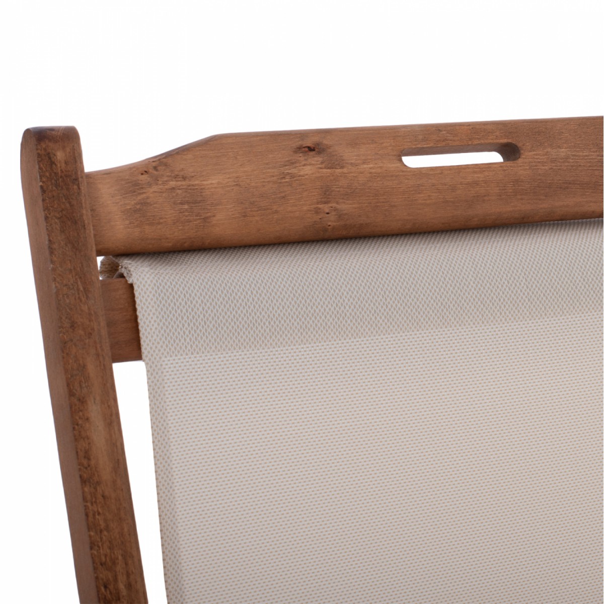 ΣΕΖΛΟΝΓΚ ΛΗΜΝΟΣ ΜΕ ΜΠΡΑΤΣΑ ΕΜΠ/ΣΜΟΣ ΚΑΡΥΔΙ ΜΕ PVC 2Χ1 ΕΚΡΟΥ HM11433.01 62,5x97x105εκ.