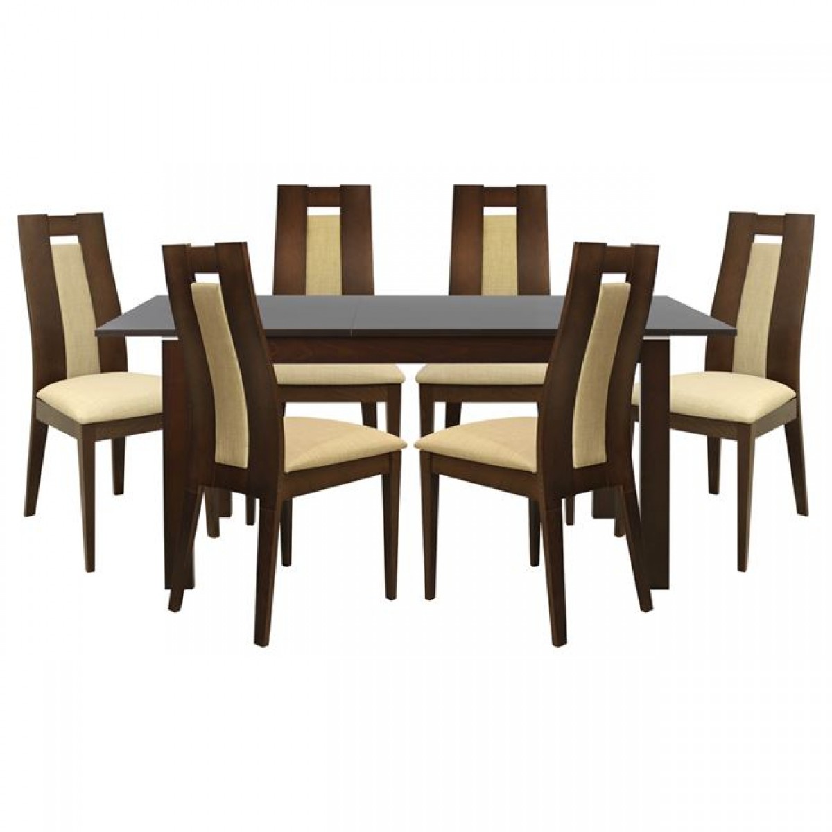 ΣΕΤ ΤΡΑΠΕΖΑΡΙΑ 7ΤΜΧ ΤΡΑΠΕΖΙ ΑΝΟΙΓΟΜΕΝΟ ΞΥΛΟ & 6 ΚΑΡΕΚΛΕΣ HM10057