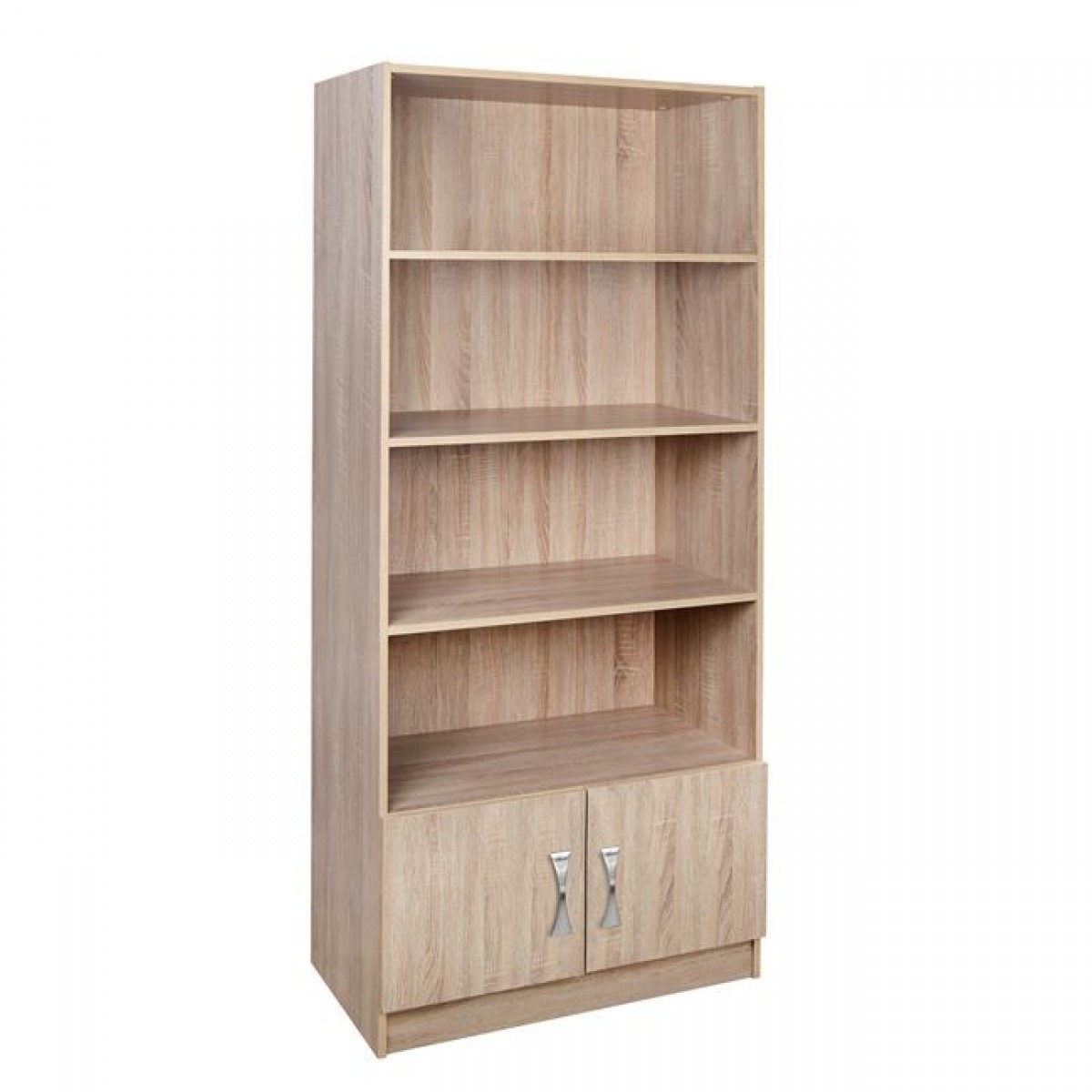 ΒΙΒΛΙΟΘΗΚΗ SONAMA-ΑΣΗΜΙ HM10146.01 80X35X180εκ.