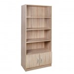 ΒΙΒΛΙΟΘΗΚΗ SONAMA-ΑΣΗΜΙ HM10146.01 80X35X180εκ.