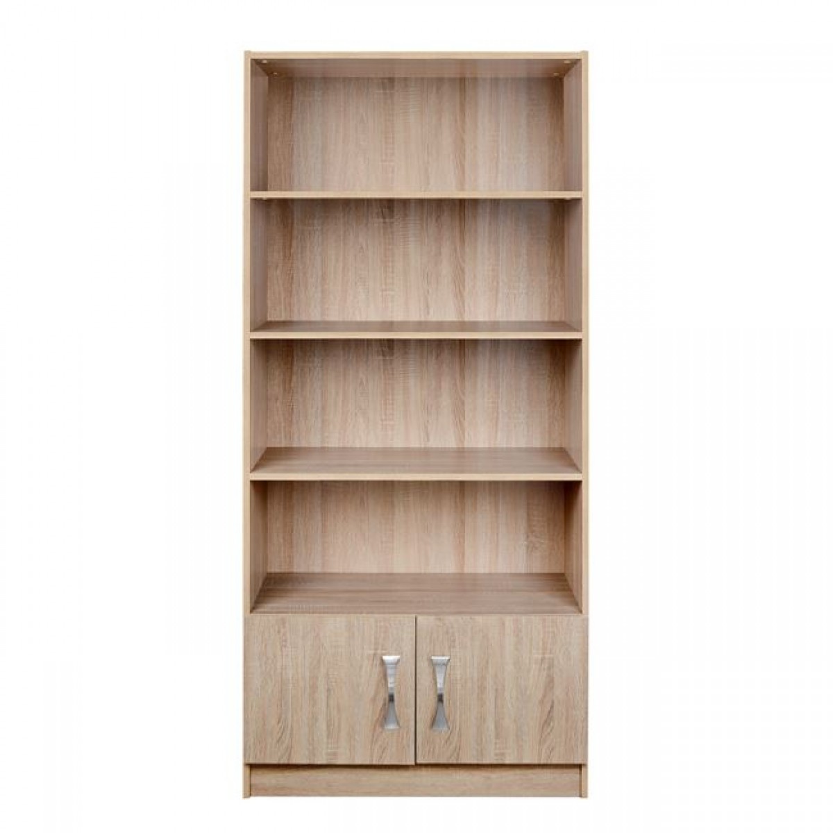 ΒΙΒΛΙΟΘΗΚΗ SONAMA-ΑΣΗΜΙ HM10146.01 80X35X180εκ.