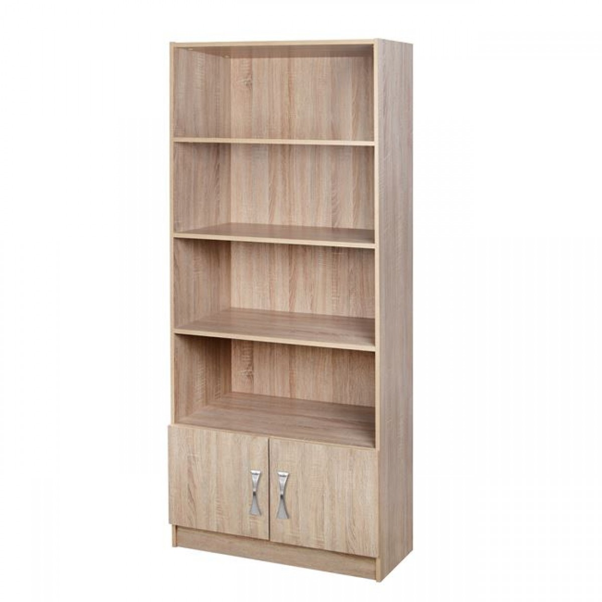 ΒΙΒΛΙΟΘΗΚΗ SONAMA-ΑΣΗΜΙ HM10146.01 80X35X180εκ.