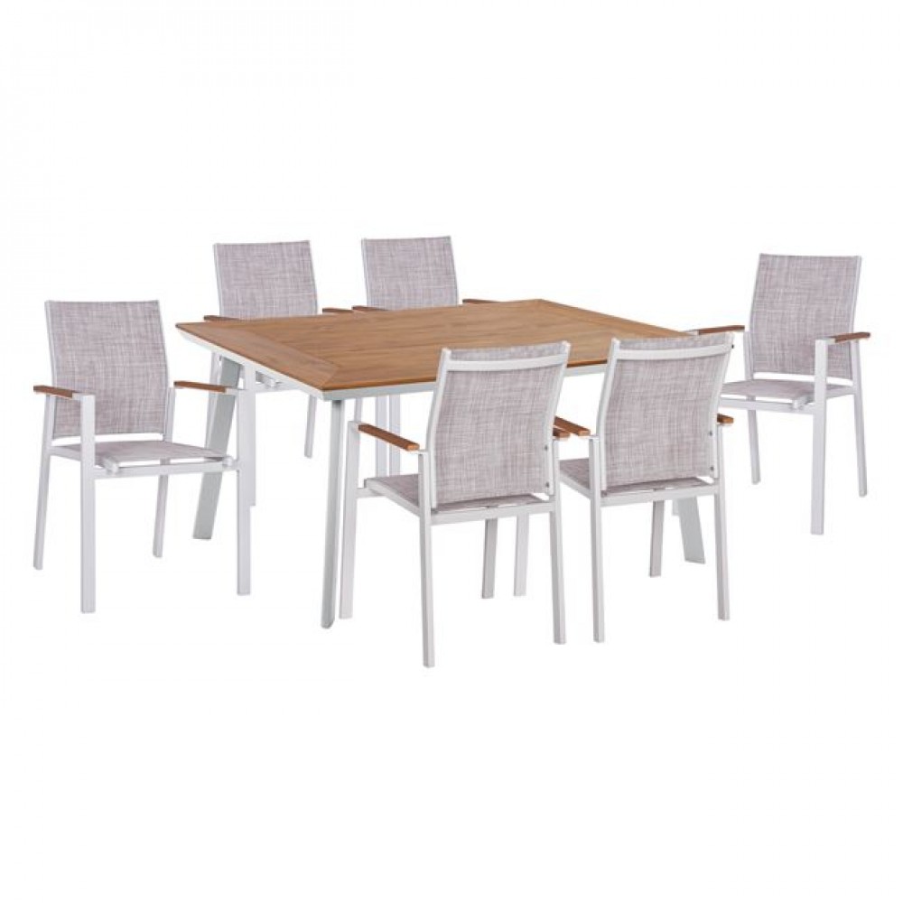 ΣΕΤ ΤΡΑΠΕΖΑΡΙΑΣ 7ΤΜΧ ΣΕ ΛΕΥΚΟ ΧΡΩΜΑ HM5242.01